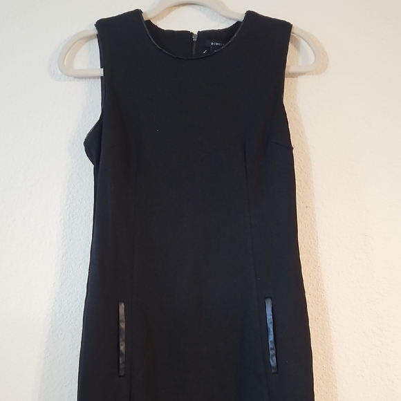 BCBGMaxAzria Elegant Black Sleeveless Mini Dress - Picture 2 of 5